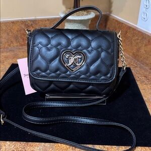 Juicy Couture Quilted Heart Purse, NWT